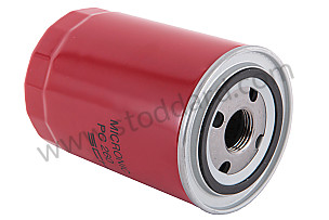 Red Oil Filter . Purolator Micronic. Pc260 911 964 1972-1994 RED OIL FILTER AS ORIGINALLY MOUNTED (93010776403)