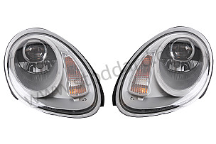 HALOGEN FRONT HEADLIGHT KIT WITH CIRCLE OF LEDS AROUND THE HEADLIGHT  (99A000543370)