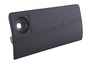 GLOVE BOX COVER Left-hand drive / black / black (8YR) / LEATHER (993552129008YR)