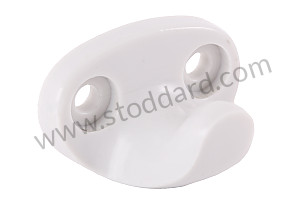 Coat hook plastic (57-68) Gray GREY / GREY (NLA55287100GRY)