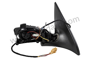 MIRROR FOOT Left-hand drive / black / black (01C) / RIGHT / OPTION: DOOR MIRRORS ELECTRICALLY RETRACTABLE ELECTRICALLY ADJUSTABLE SEPARATELY HEATED (Option code: I6XP), OPTION: SAFETY LIGHTS ON FRONT AND REAR DOORS (Option code: I9TH), OPTION: LEFT HAND DRIVE VERSION (Option code: IL0L) (9557312220601C)