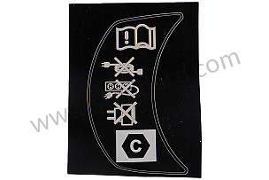 DECAL LABEL  (971010534A)