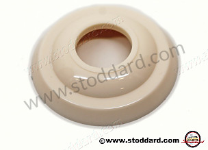 Escutcheon for Door Handle and Window Winder, Ivory  356 Through 356 T1 IVORY / IVORY (35653711IVO)