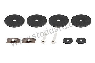 Radio Blank Cover Plate Hardware Set For 356A 356B And 356C  (NLA55200300)