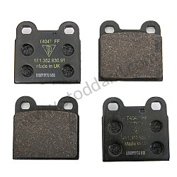 Brake Pad Set  (91135293902)