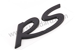 RS Emblem for 993 Porsche Factory Part  (9935592410270C)