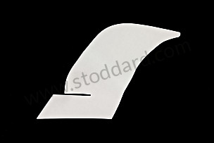 Stone Guard Decal (clear), Left 993 Turbo TRANSPARENT / TRANSPARENT (TRANS) / REAR LEFT (993559325063YK)