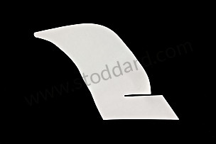 Stone Guard Decal (clear), Right 993 Turbo TRANSPARENT / TRANSPARENT (TRANS) / REAR RIGHT (993559326063YK)