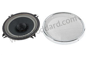 Round Speaker And Grille. 356B T6 And 356C.  Set of Two.  (NLA64550400)