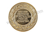 NLA 559 831 02 - Meister Schaften 356A Dashboard Badge (1950-1956)