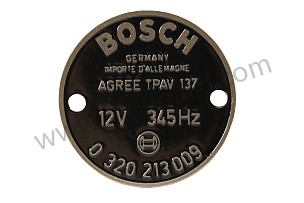 Horn Plate 12V 345HZ  (NLA70163710)