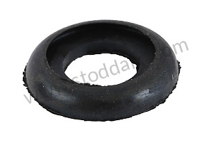 Round Grommet For Rear Overrider Tubes, Inner Ends. Two Required Per Car. 356 356A  (64450529101)