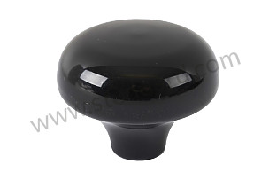 Black Gear Shift Knob. New German Production. Matched To Nos. BLACK / BLACK (NLA24305BLK)