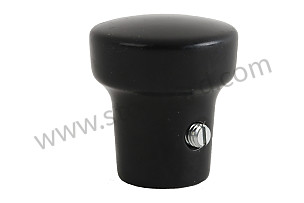 Black Blaupunkt Radio Knob BLACK / BLACK (NLA64501300BLK)