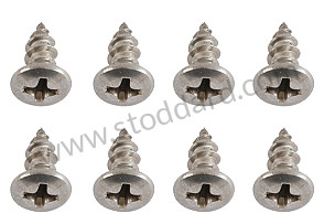 Late Sun Visor Screw Set, 1 Req'd. 356B T6, 356C  (NLA73100500)