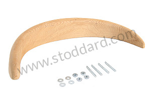 Wooden Dash Eyebrow Instrument Gauge Cluster Shade For 1954 Speedster  (NLA55231040)