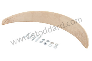 Wooden Dash Eyebrow Instrument Gauge Cluster Shade For Convertible D And Roadster  (64455231145)