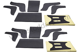 Complete Seat Padding Kit Set For 356 Speedster SET OF 2 (NLA52120042)