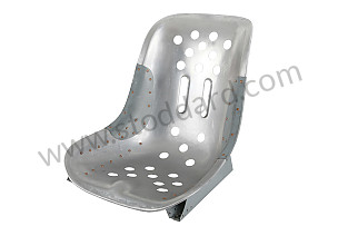 356 Speedster Aluminum Seat Bucket ALUMINIUM (SMS521061A)