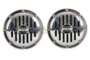 ROUND HORN KIT PAIR / 12 VOLT (99A000555793)