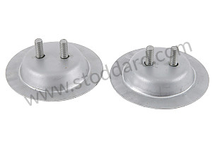 SEAT HOLDER ON FRONT FLOOR 356 A + 5-SPEED BOX - PAIR (TWO BLOCKS) PAIR / FRONT (99A000555844)
