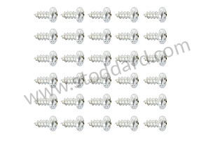 Screw Set Aluminum Holding Rail For Convertible D And Roadster  (NLA54200300)