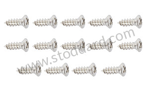Rain Gutter Screw Set For Roadster And Convertible D  (NLA56100100)