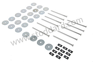 Rear Seat Platform Hardware Kit Fits 356  (NLA53100301)