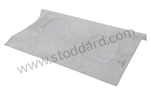 LOWER METAL PLATE IN FRONT OF THE REAR SEATS LEFT (99A000555957)