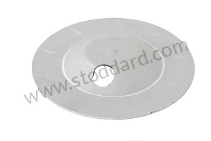 Circular Cover Plate Under Battery And On Tunnel 356 Pre-A 1950-1951  (SMS501037XX)