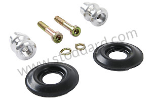 Shoulder Seat Belt Hardware Set For 356C And Early 911 912  (SIC80312321SET)