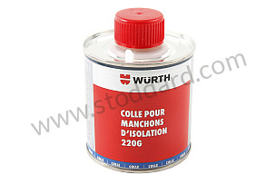 Wurth Rubber Amber Clear 250ml. Oz. Attaches Rubber To Body. 220 GRAMS (SIC99913050)