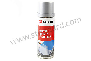 Wurth Satin Silver Lacquer Wheel Paint - Perfect For Steel Wheels. 400 M (SIC99915010)