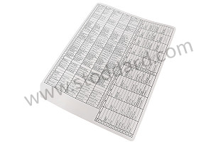 INDICATION STICKER  (99361020900)