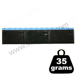 Wheel Balance Weight 35 grams BLACK / BLACK / 35 . GRAMS / 35 GRAMS (PAB601185)