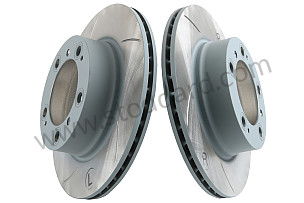 BRAKE DISC SLOTTED / SET OF 2 / REAR (A98635240104SLSET)