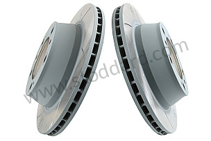 BRAKE DISC SLOTTED / SET OF 2 / REAR (99A000560411)