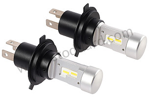 KIT TO TRANSFORM H4 HEADLIGHT TO LED (2600 LM / 4000 K) - PAIR PAIR (99A000560433)