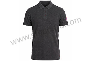 MEN'S 70TH ANNIVERSARY POLO SHIRT - DARK GREY (XS) XS (WAP7100XS0J70Y)