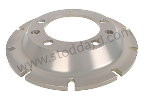 FRONT BRAKE BOWL 993 GT2 FRONT FOR MOUNTING LARGE FLOATING BRAKE DISC (99A000562266)
