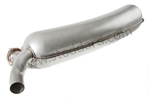 STAINLESS STEEL SPORT SSI FINAL SILENCER 1 ORIGINAL OUTLET 60 MM HIGH QUALITY SSI 304 STAINLESS STEEL / WITH HOMOLOGATION TUV (99A000563662)
