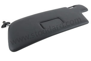 SUN VISOR black / black (70A) / LEFT / OPTION: PASSENGER COMPARTMENT MONITORING (Option code: M520) (9937310310070A)