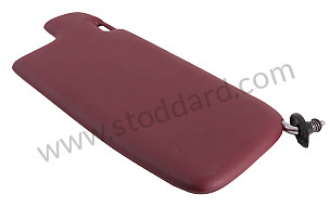 SUN VISOR chestnut brown / chestnut brown (8PQ) / LEFT / OPTION: PASSENGER COMPARTMENT MONITORING (Option code: M520) (993731031008PQ)
