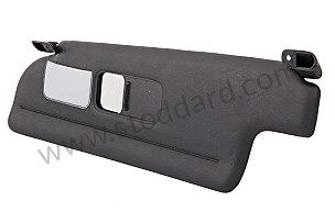 SUN VISOR black / black (70A) / LEFT (9937310310170A)