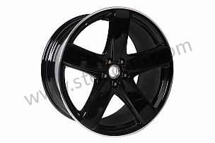 ALLOY WHEEL - BLACK  (95B601025EC041)
