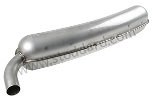 STAINLESS STEEL  SSI FINAL SILENCER 1 OUTLET ORIGINAL TYPE  (99A000570419)