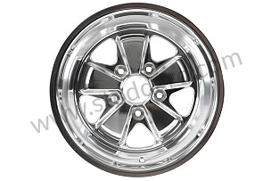 WHEEL, 9 X 16, FULLY POLISHED, WITH TUV HOMOLOGATION ET 15 MM / POLISHED / POLISHED / 9 X 16 INCHES (99A000570805)