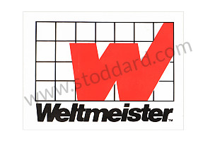 DECAL, WELTMEISTER LARGE  (99A000570918)