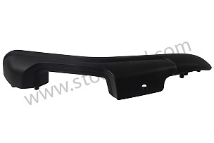 ARMREST (LEATHERETTE) BLACK  (95B867374D1D0)