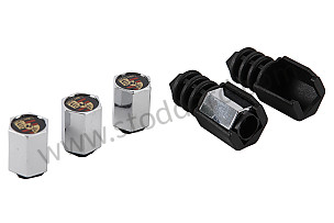 VALVE STEM CAP SET, ANTITHEFT  (99A000575199)